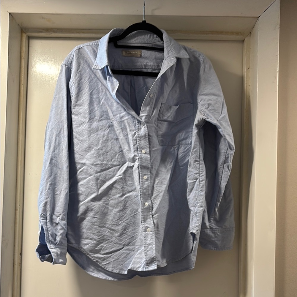 Everlane Chambray Button-Up Shirt